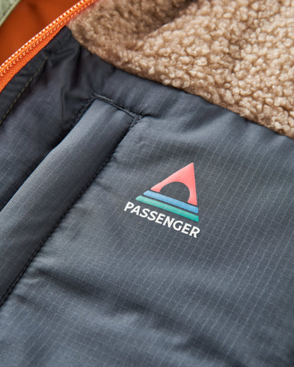 Inspire Recycled Insulated Gilet - Dusty Olive - Flatlay