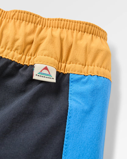 Way Out Netplus® All Purpose Short - Black/Marine Blue - Flatlay