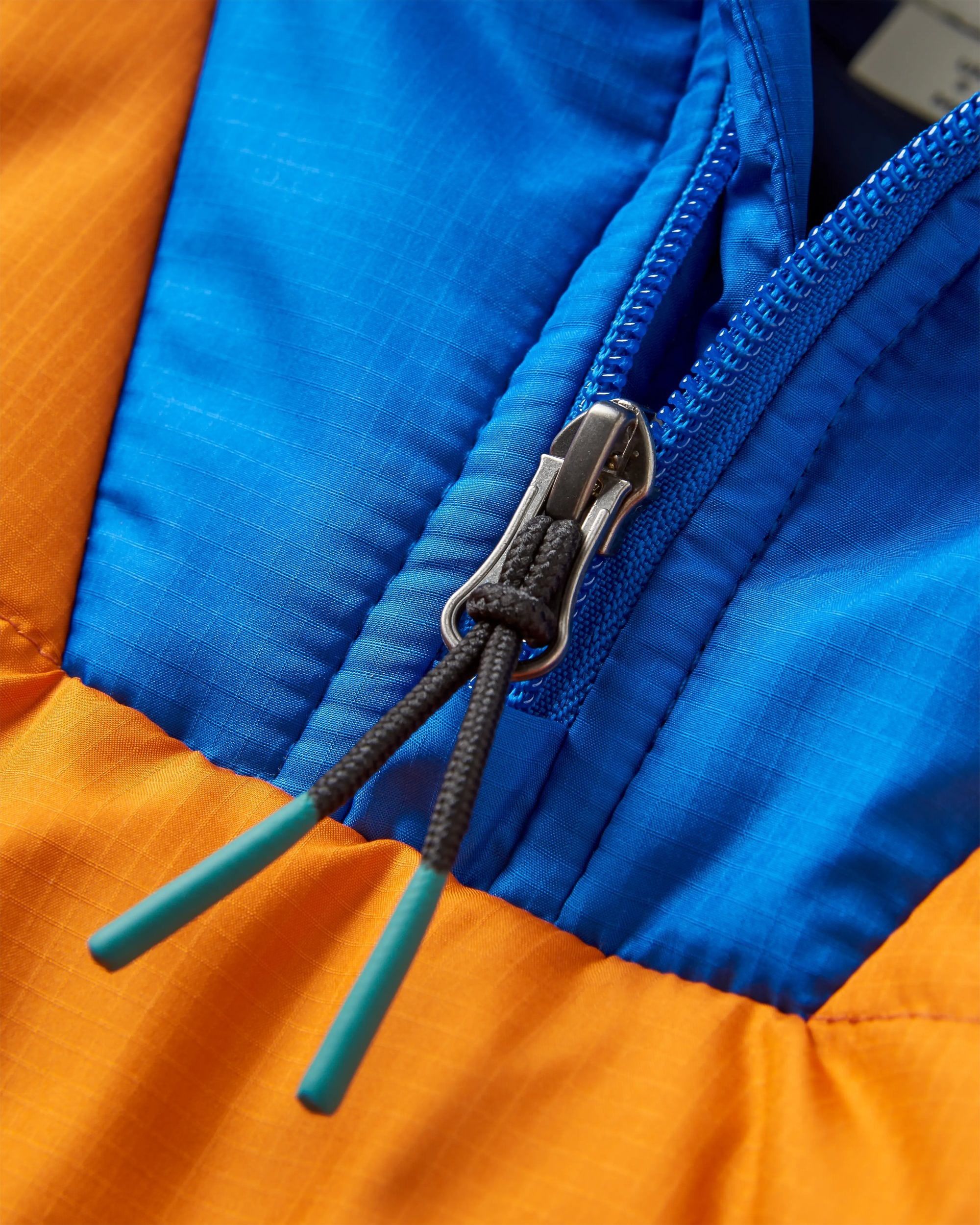 Ocean Recycled Insulated Anorak - Sunrise Orange - Flatlay