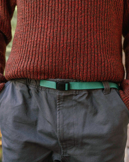 Adventurer Organic Canvas Trouser - Charcoal - Lifestyle