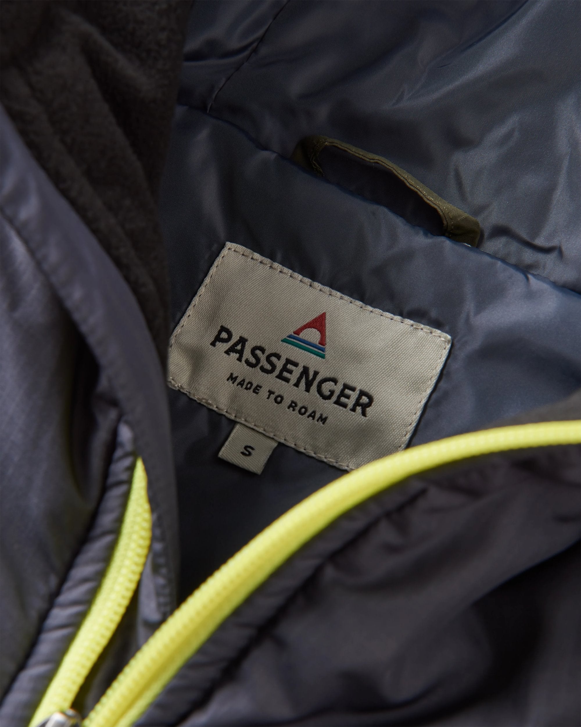 Ocean Recycled Insulated Anorak - Dusty Olive - Flatlay