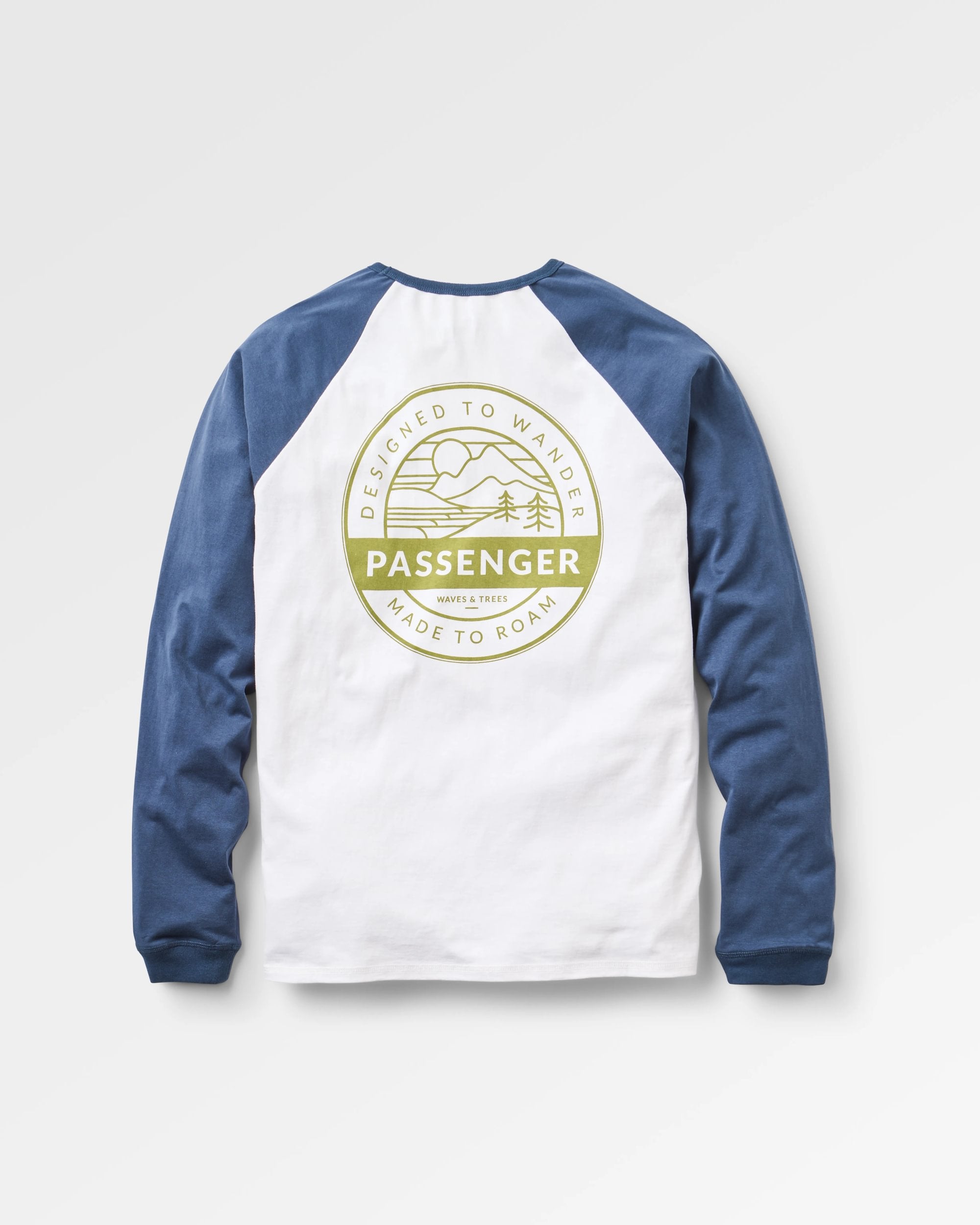 Odyssey Raglan LS T-Shirt Rich Navy/White – Passenger