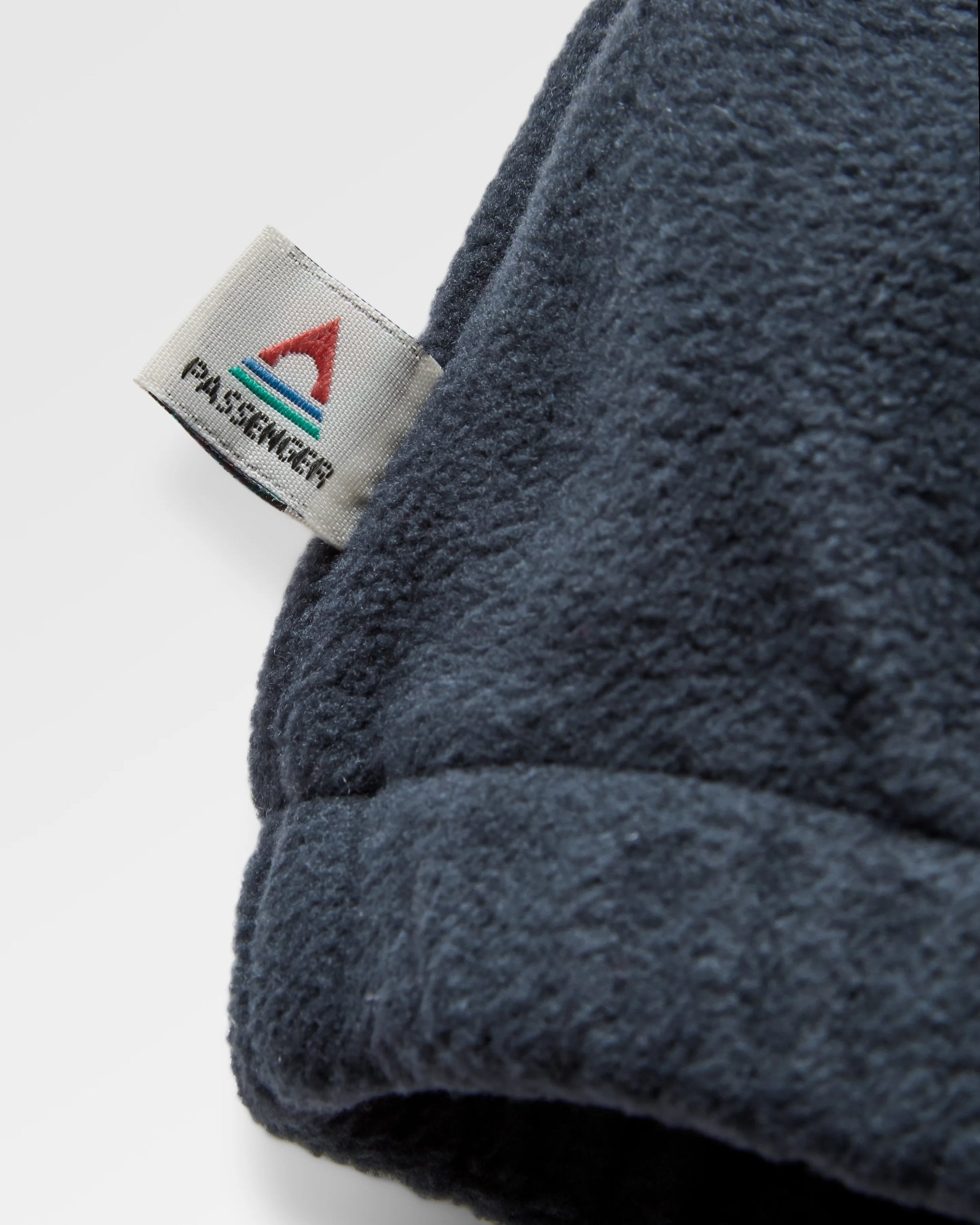 Ayla Recycled Micro Polartec® Fleece - Black - Flatlay