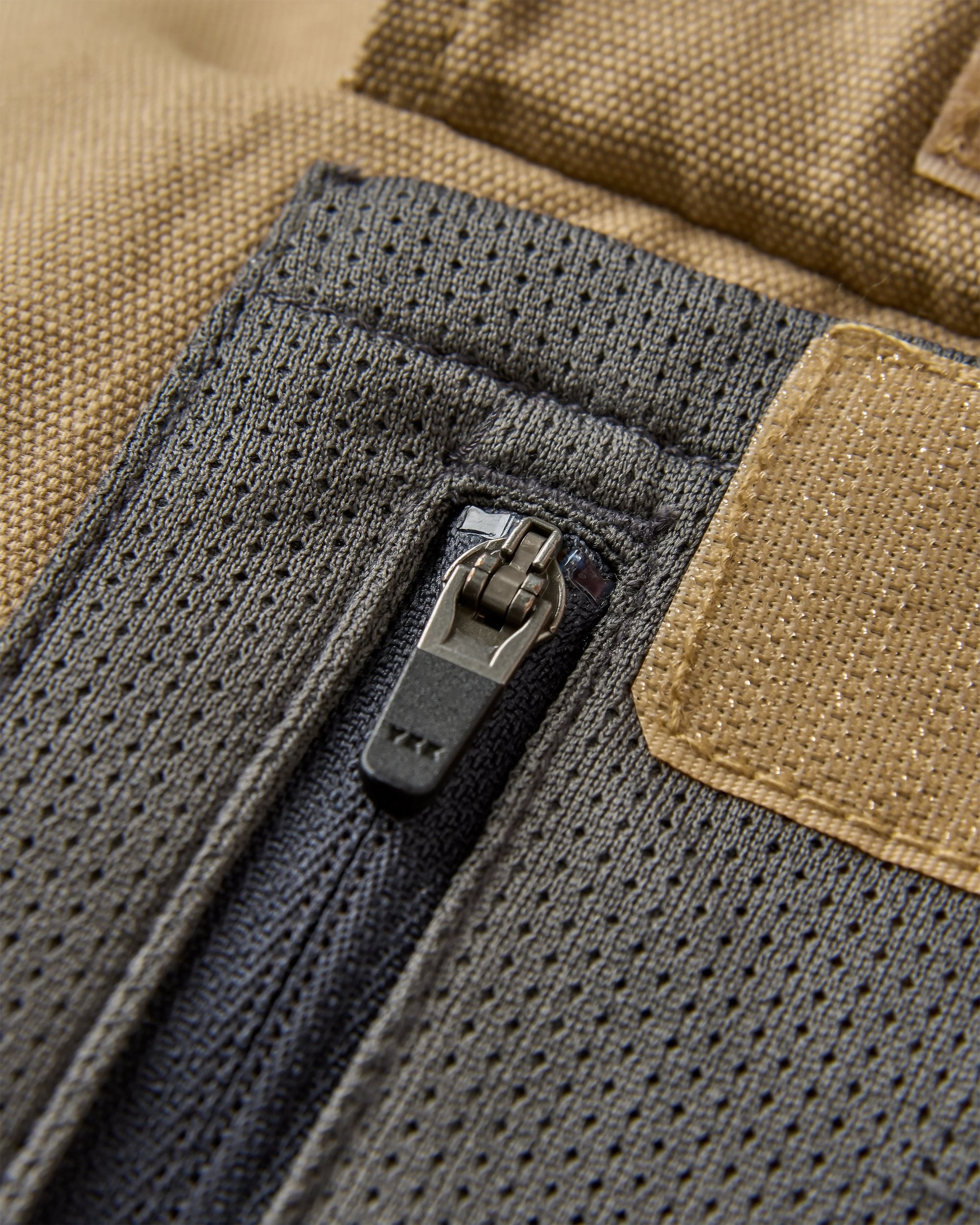 Explorers Organic Cotton Canvas Gilet - Stone - Flatlay