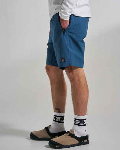 Traveller All Purpose Short - Dark Denim - Studio Model