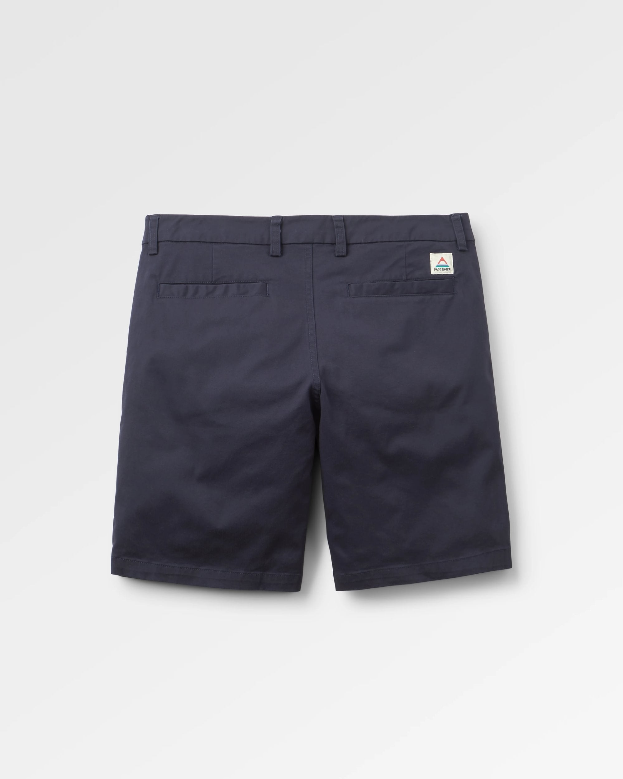 365 Organic Cotton Short - Deep Navy - Flatlay