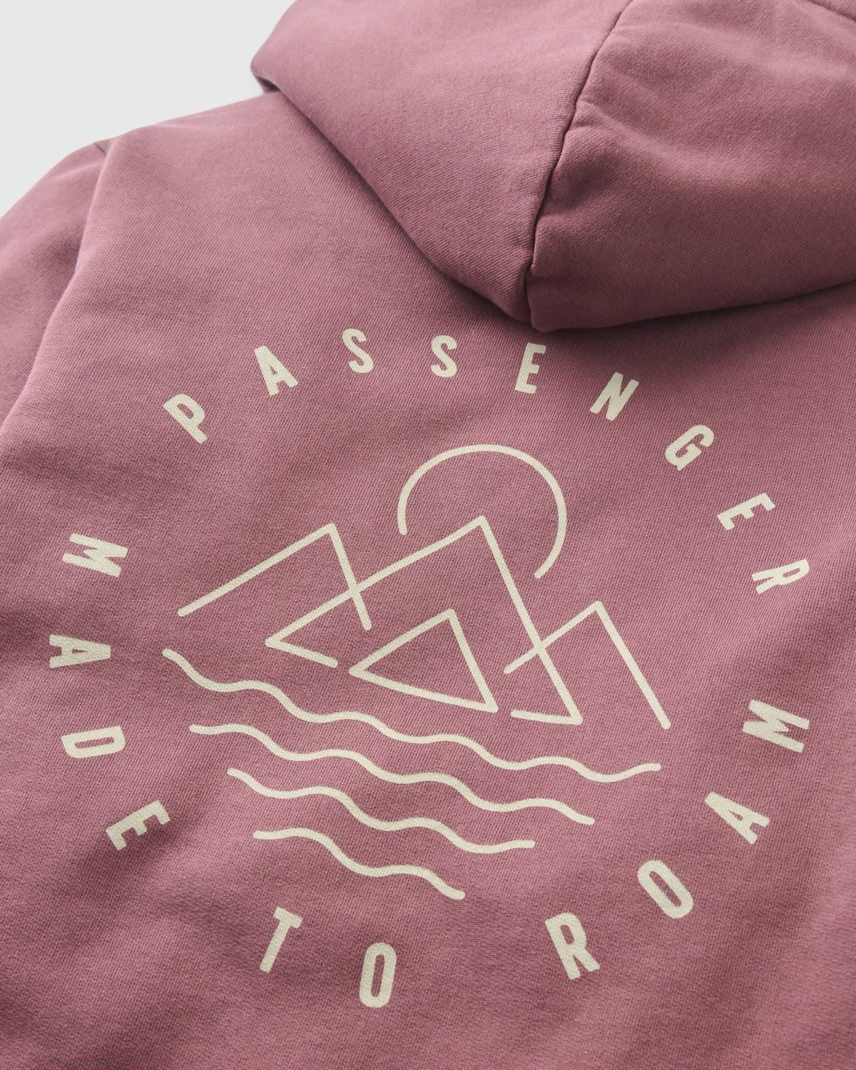 Escapism Regular Fit Hoodie - Brambleberry - Flatlay