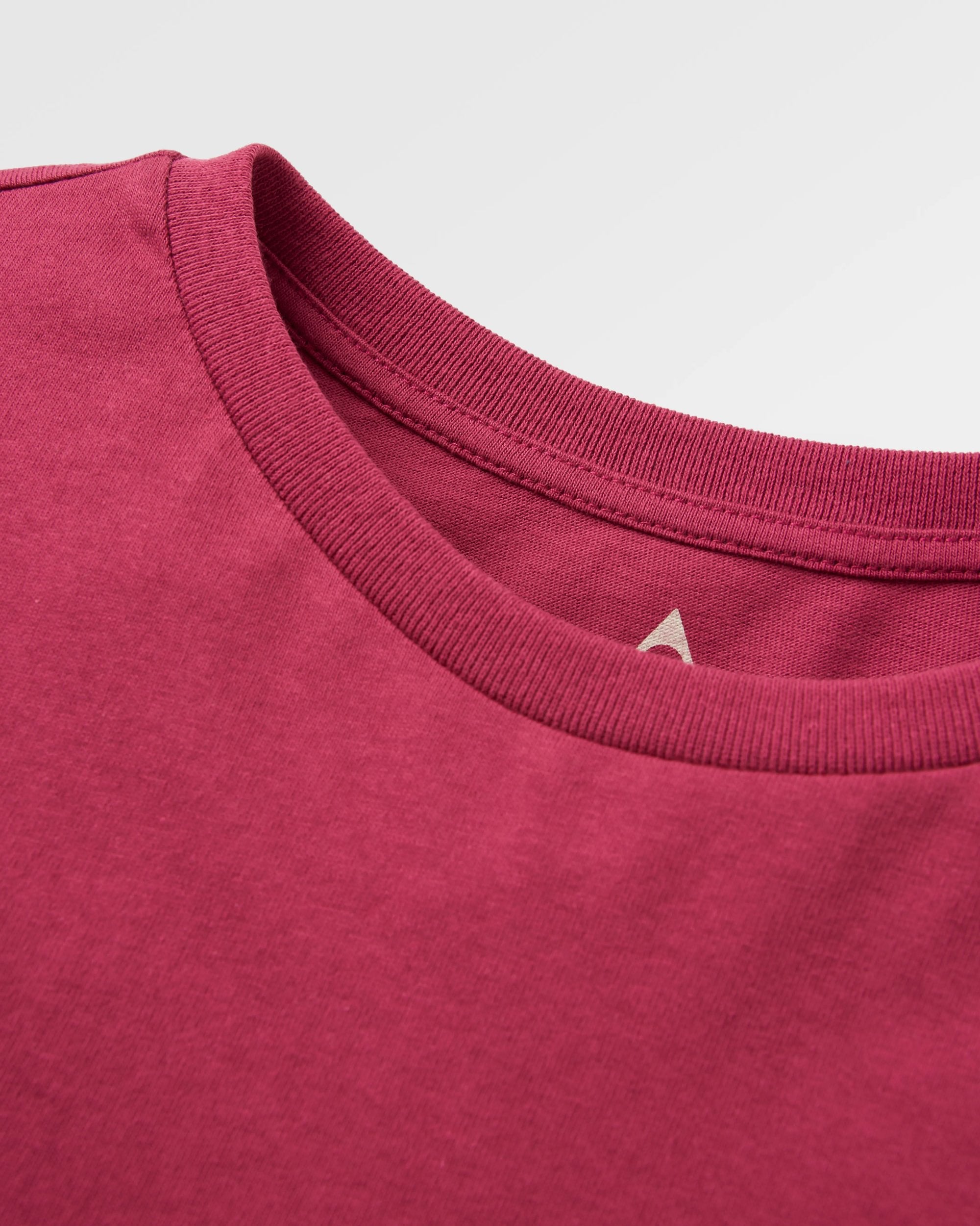 Papercut Recycled Cotton LS T-Shirt Cranberry – Passenger