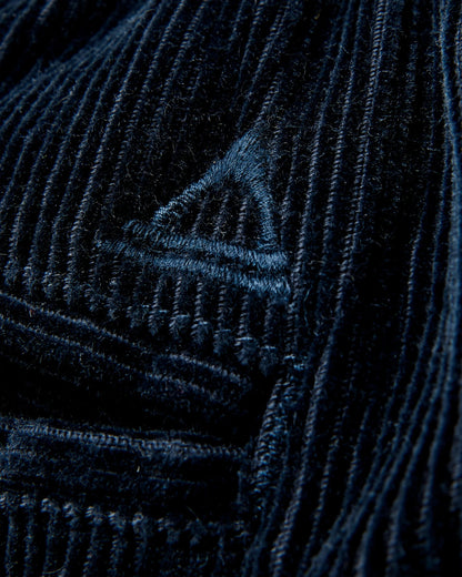 Adventurer Cord Trouser - Deep Navy - Flatlay