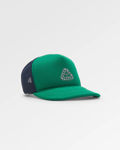 Trail Active Trucker Cap - Greenlake - Flatlay