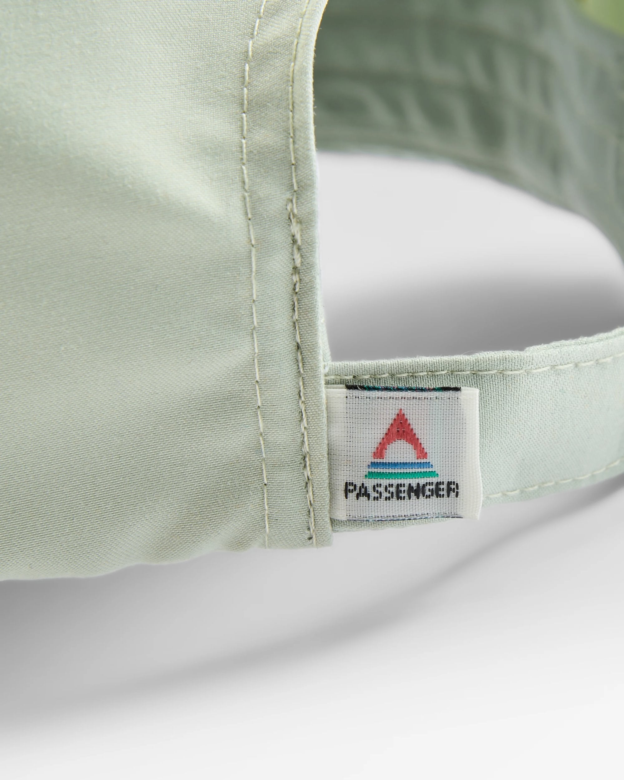 Classic Light Recycled 6 Panel Cap - Pistachio - Flatlay