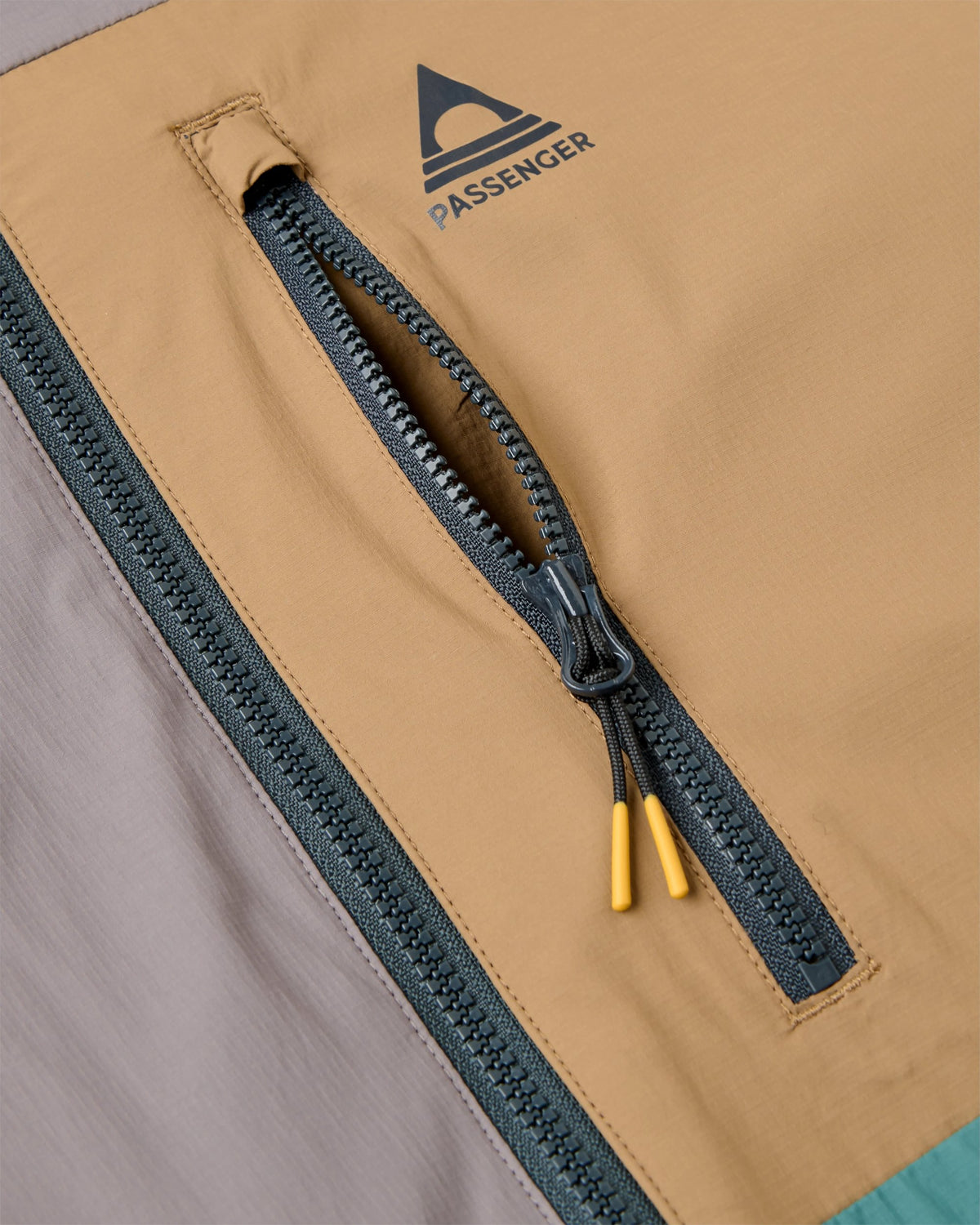 Tahoe Lined Windproof Jacket - Deep Ocean/Slate Grey - Flatlay