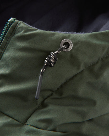 Bundoran Recycled Jacket - Fir Tree - Flatlay