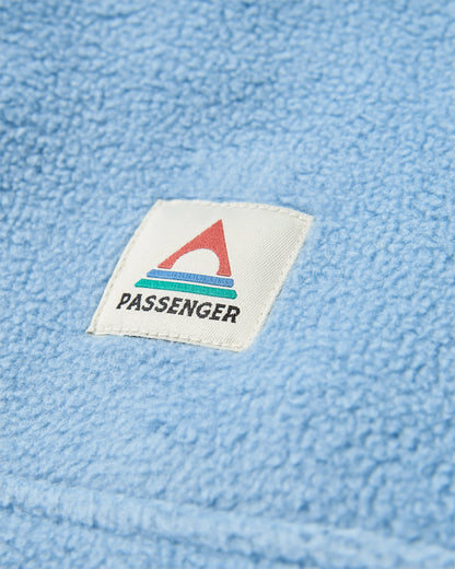 Take It Easy Polar Fleece - Faded Denim - Flatlay