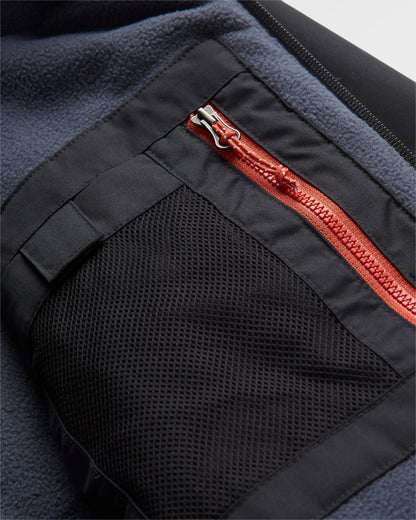 Bundoran Recycled Jacket - Black - Flatlay