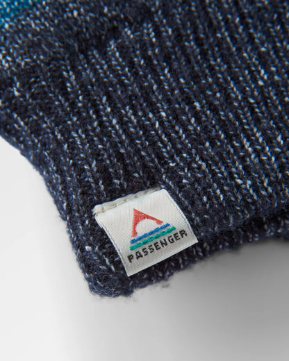 Scenic Recycled Fleece Lined Mittens - Scenic Toffee - Flatlay