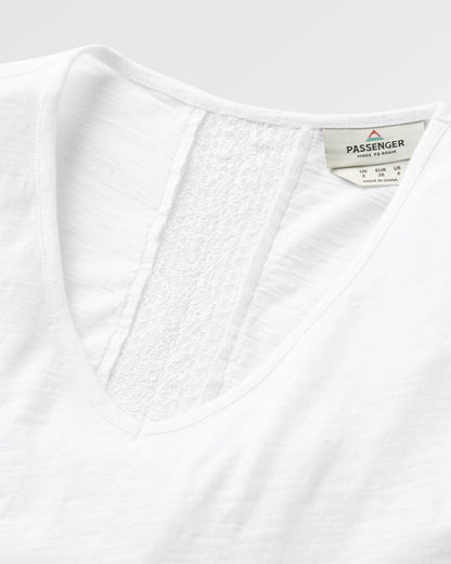 Rivergate T-Shirt - White - Flatlay