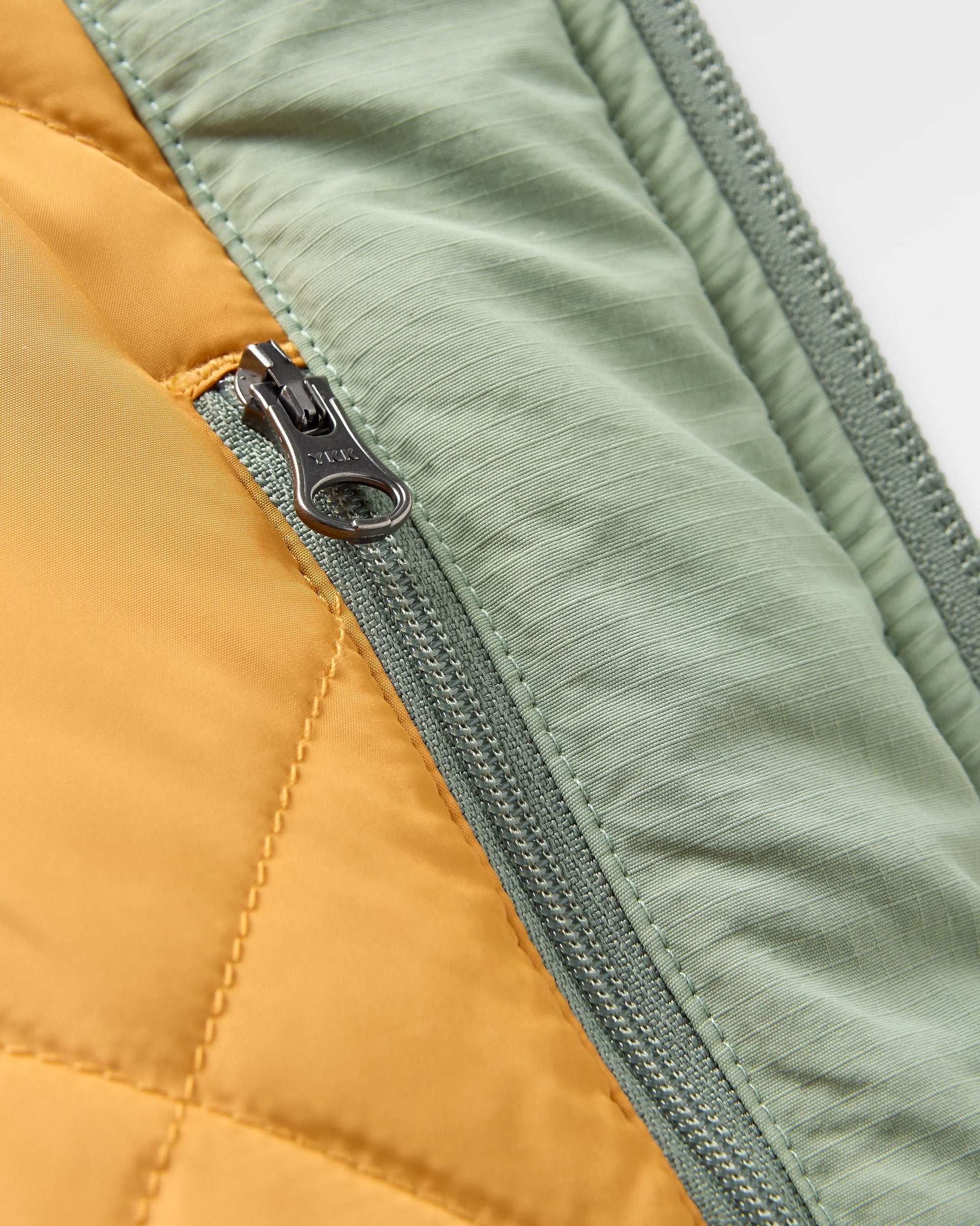 Tasi Recycled Insulated Jacket - Pistachio - Flatlay