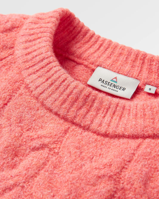 Harvest Recycled Knitted Jumper - Shell Pink