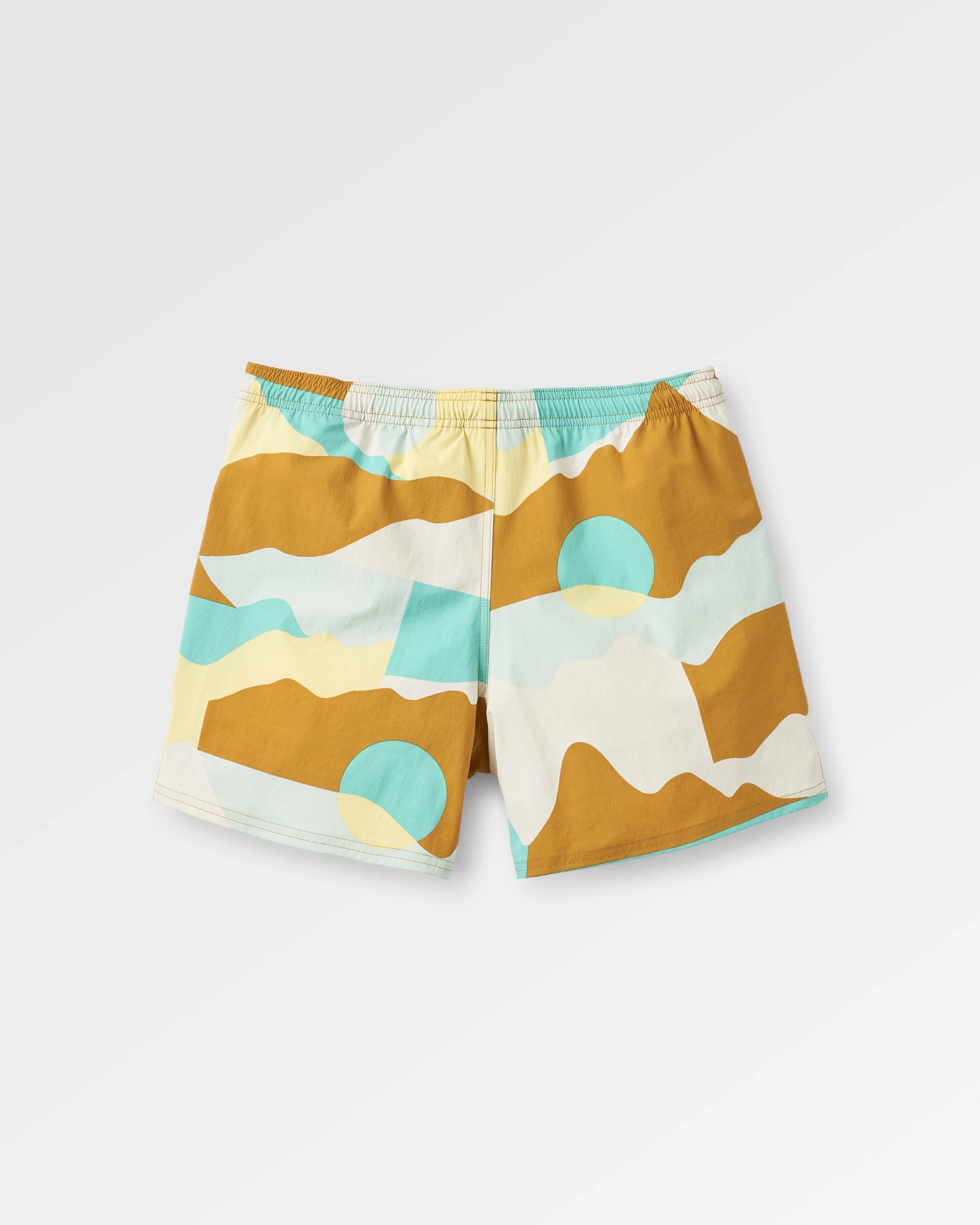 Flaris NetPlus® All Purpose Short - Vista Patchwork Yellow - Flatlay