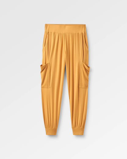 Day Dream Recycled Trouser - Spruce Yellow - Flatlay