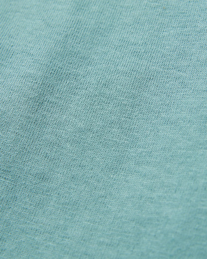 Beechey Recycled Cotton LS T-Shirt - Arctic - Flatlay