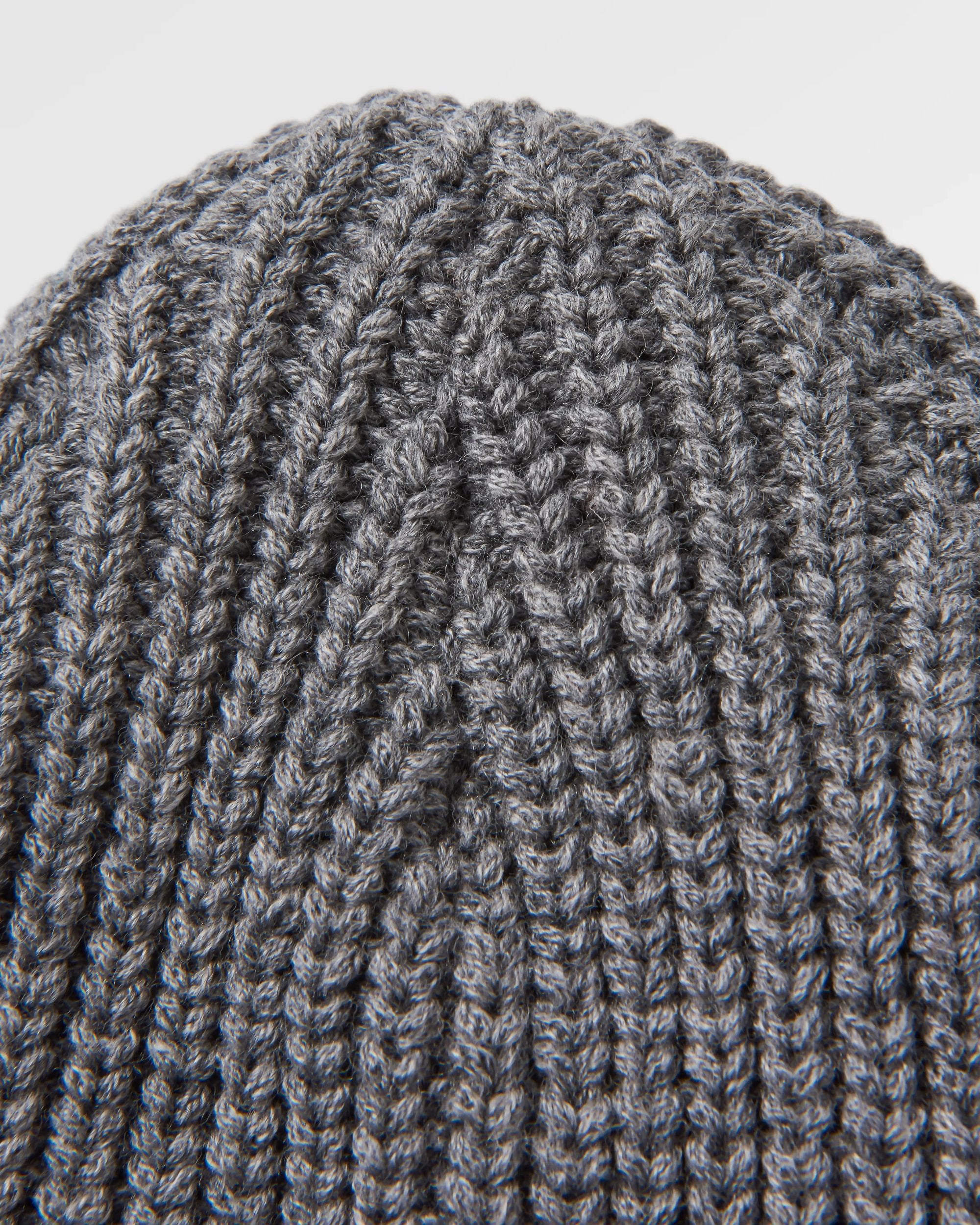 Beechwood Fleece Lined Recycled Beanie - Grey - Flatlay