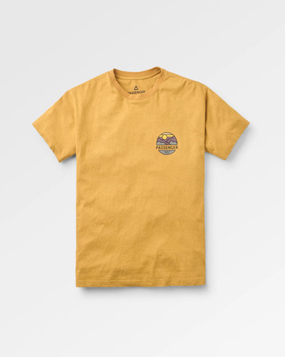 Laidback Relaxed Fit T-Shirt - Dusty Ochre - Flatlay