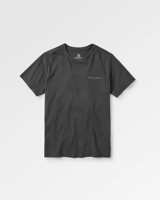 Open Road Recycled Cotton T-Shirt - Black