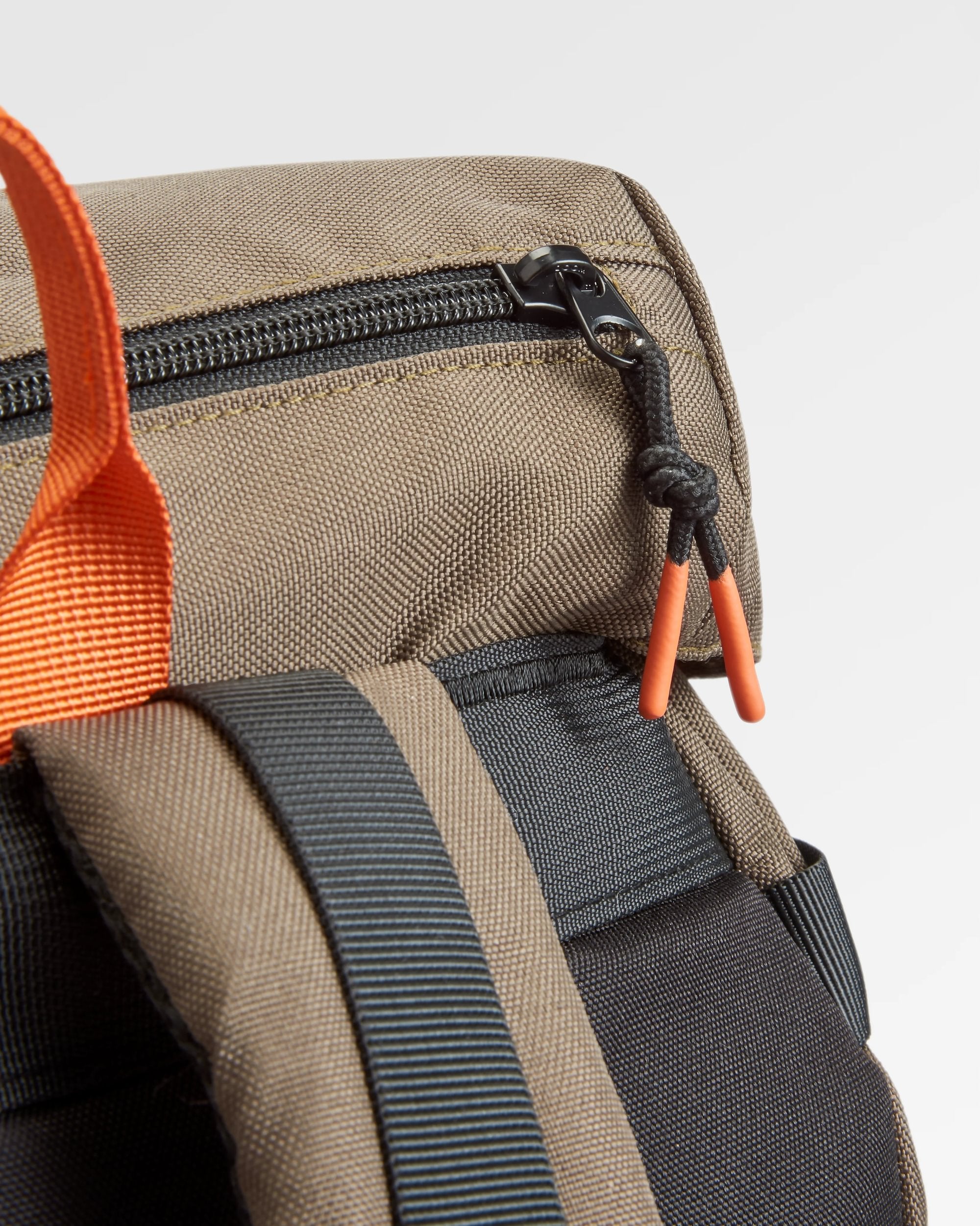 Boondocker Recycled 32L Backpack - True Black/ Khaki - Flatlay