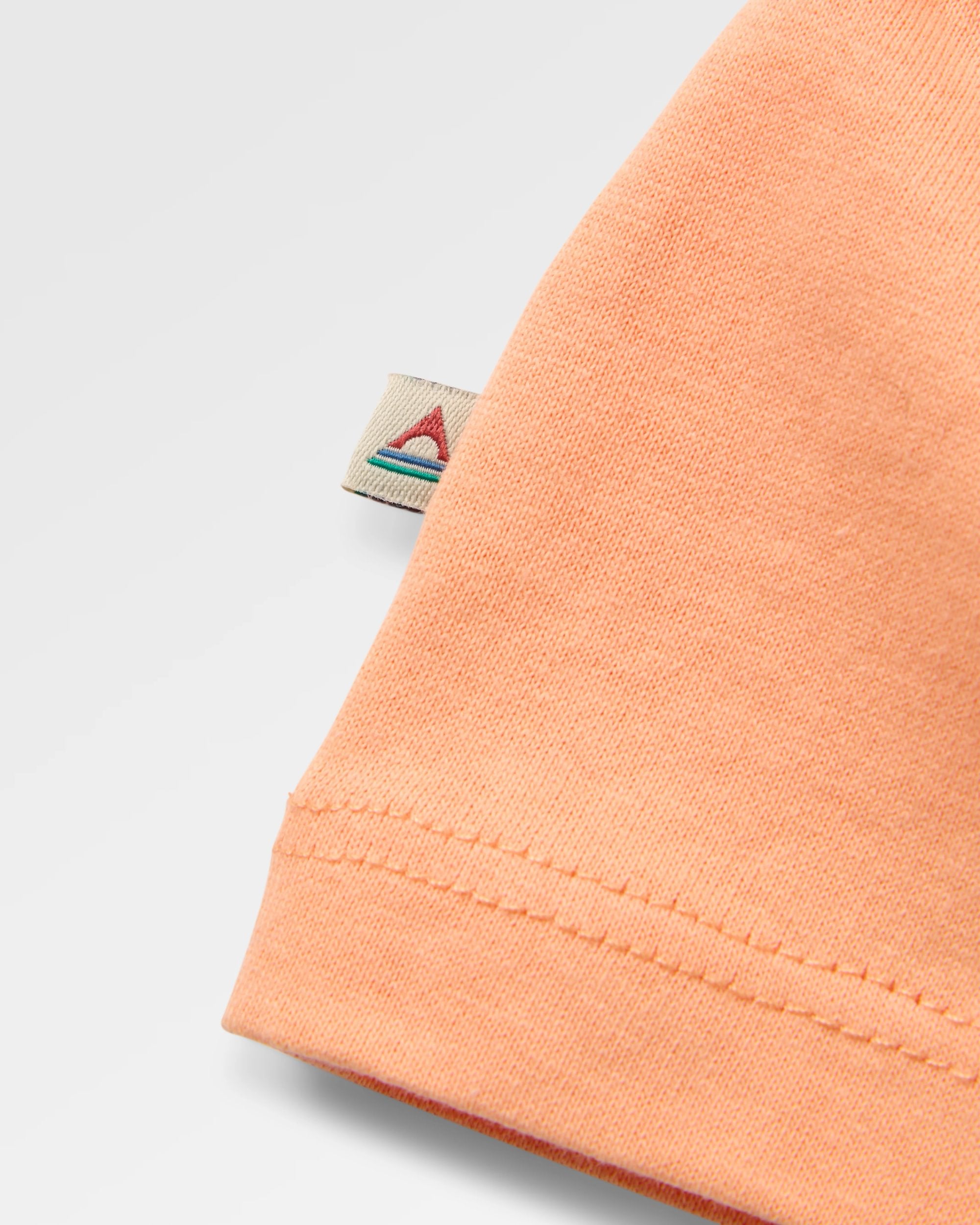 Classic LS T-Shirt - Orange Peach - Flatlay
