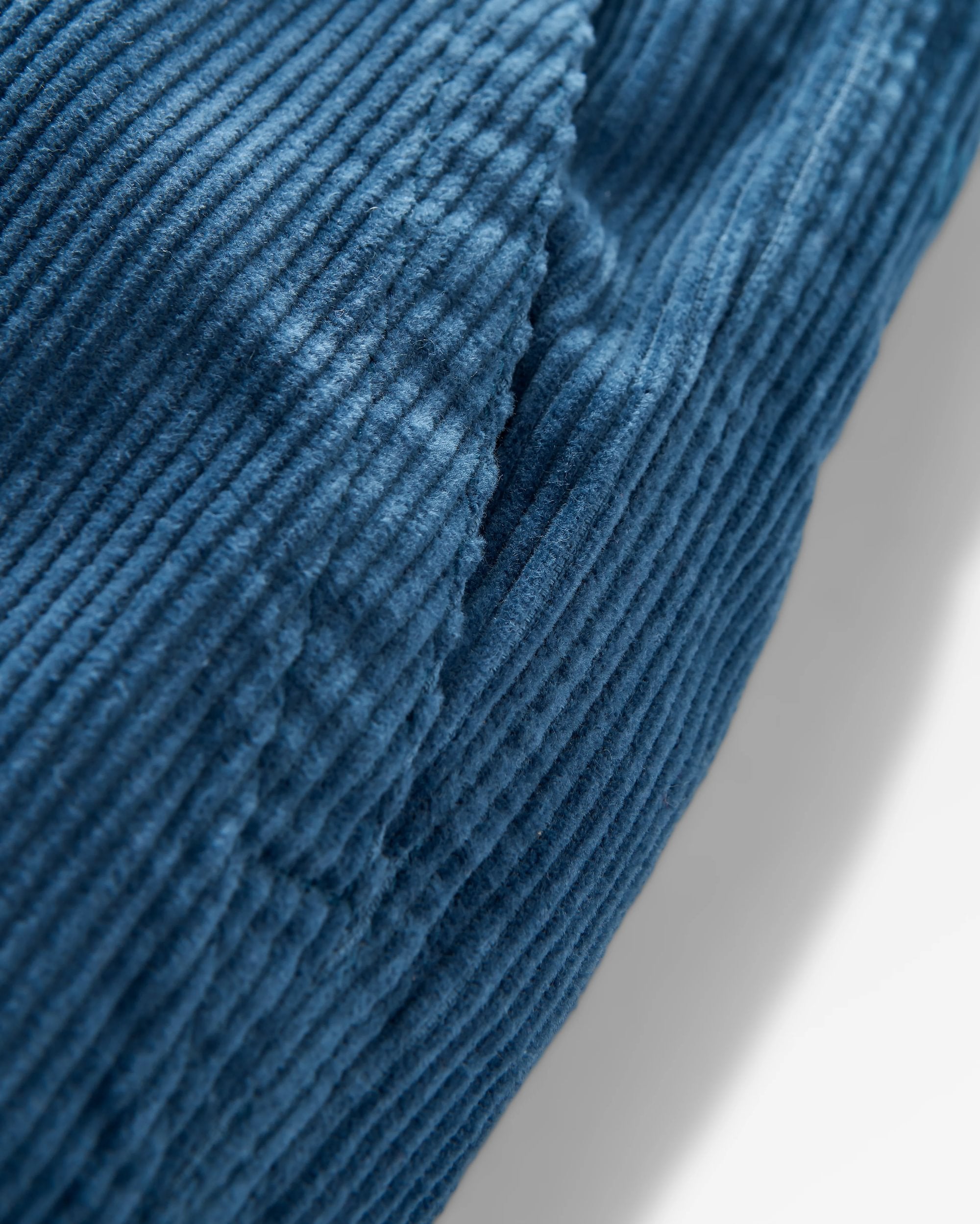 Shack Cord Short - Dark Denim - Flatlay