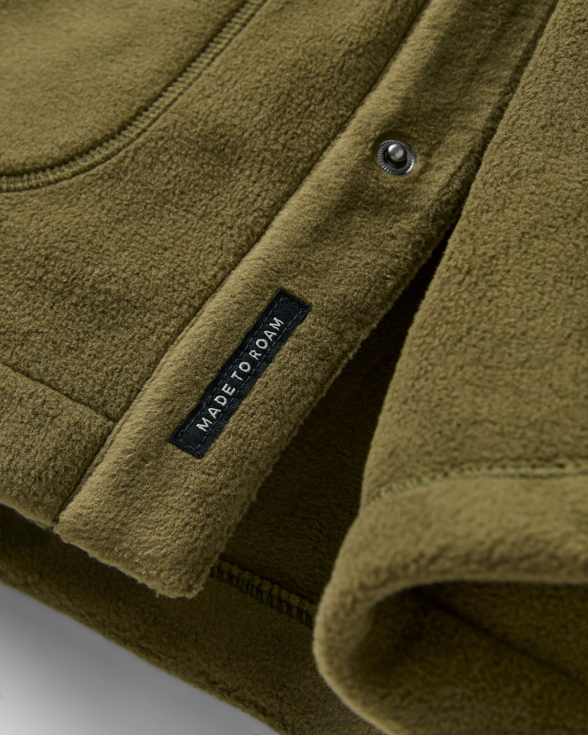 Adapt Polartec® Overshirt Dark Olive – Passenger