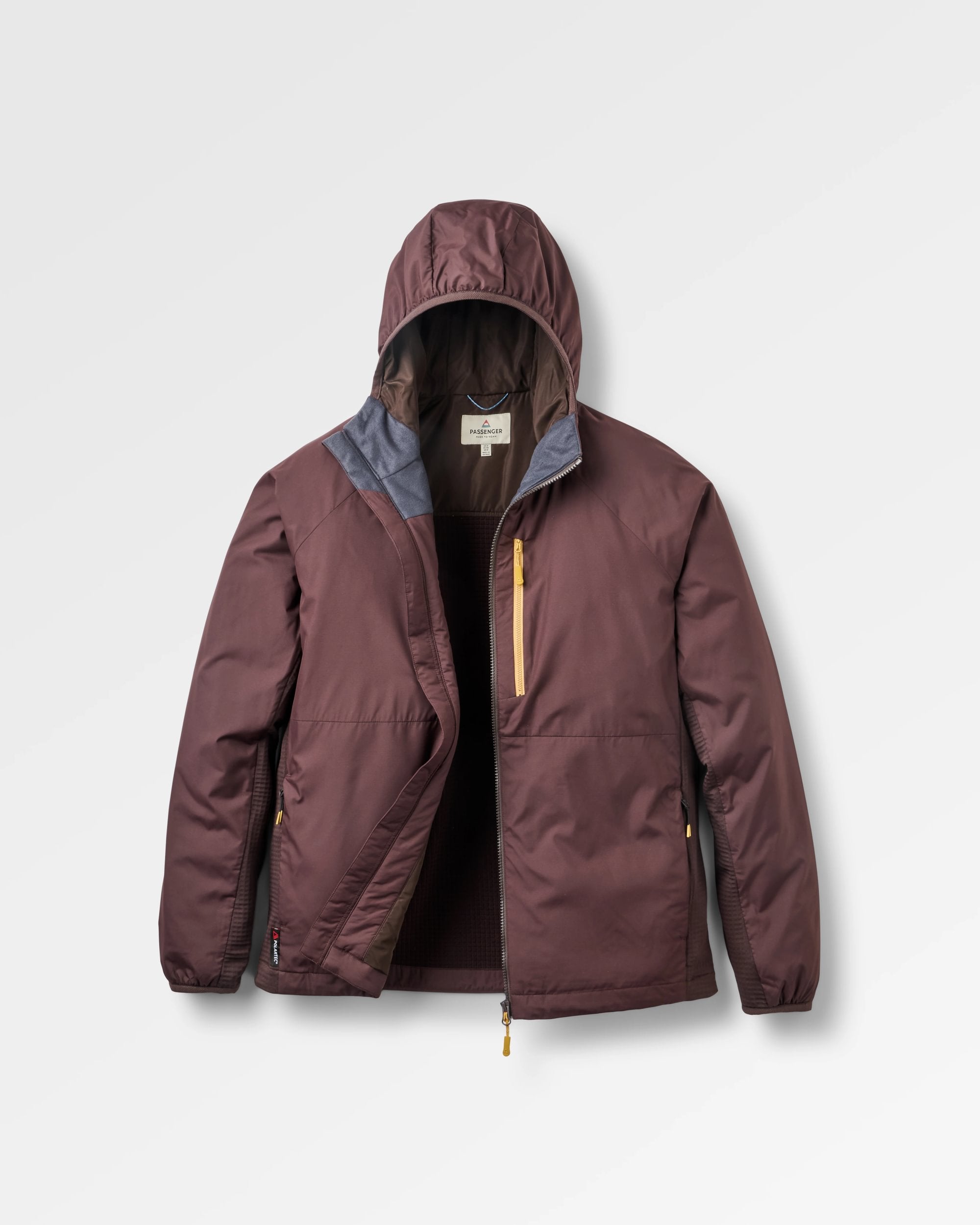 Men's Trailscape Lightweight Insulated Jacket - Espresso - Flatlay