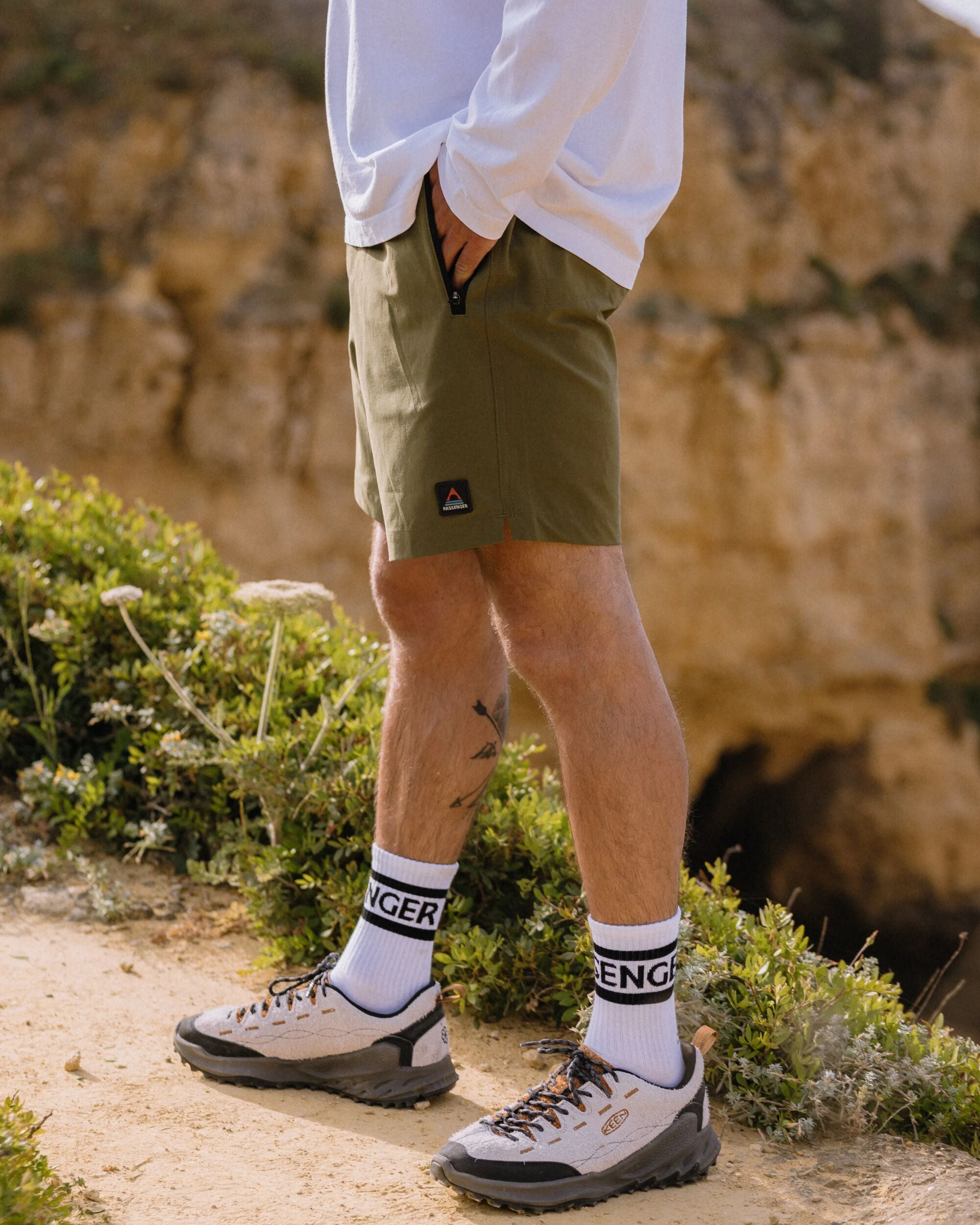 Traveller All Purpose Short - Khaki - Lifestyle