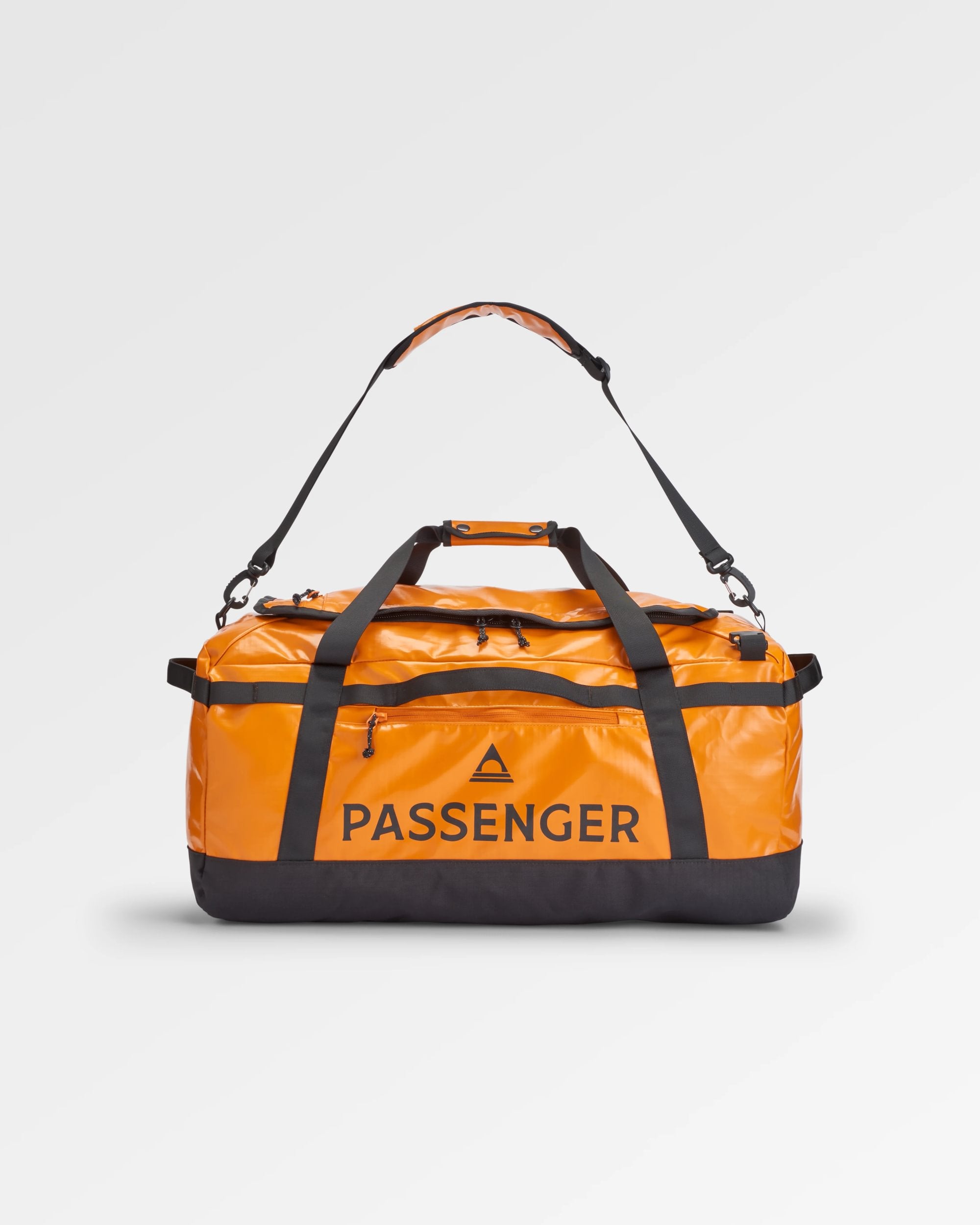 Roamer Recycled 60L Duffel Bag - Sunrise Orange - Flatlay