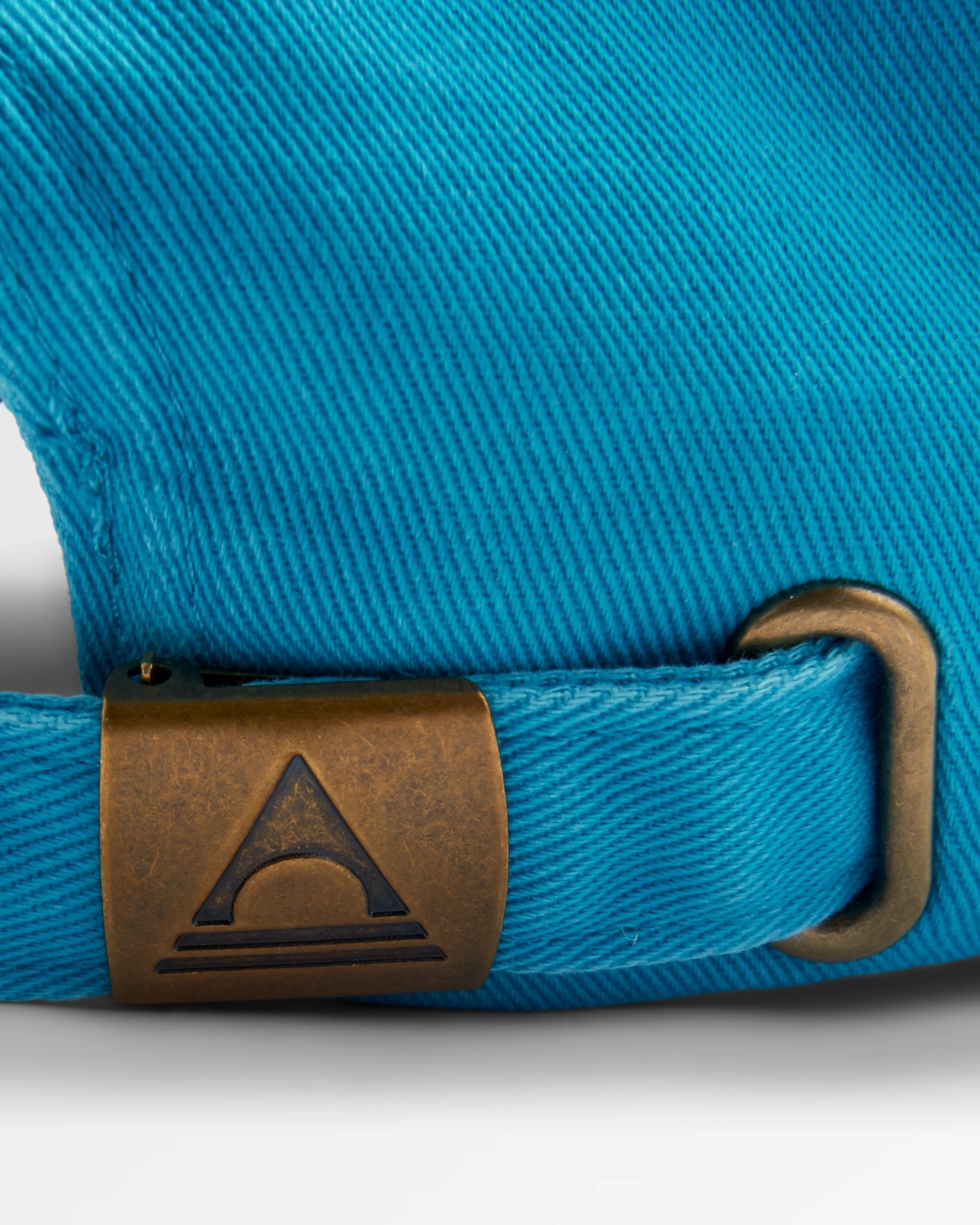 Classic Recycled Cotton 6 Panel Cap - Bluejay - Flatlay