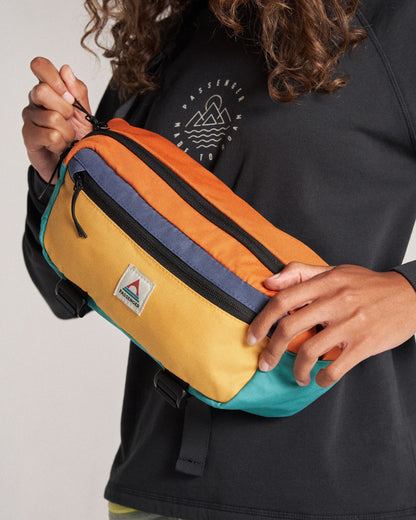 Boondocker Recycled Hip Pack - Multi-Colour - Studio Model - Female