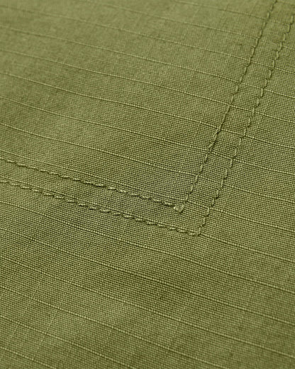Rif-Raf Organic Cotton Ripstop Short - Khaki - Flatlay