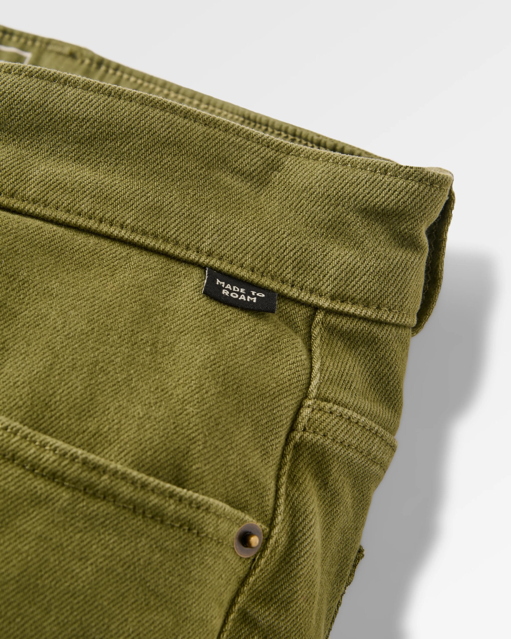 Farloche Jeans - Khaki - Flatlay