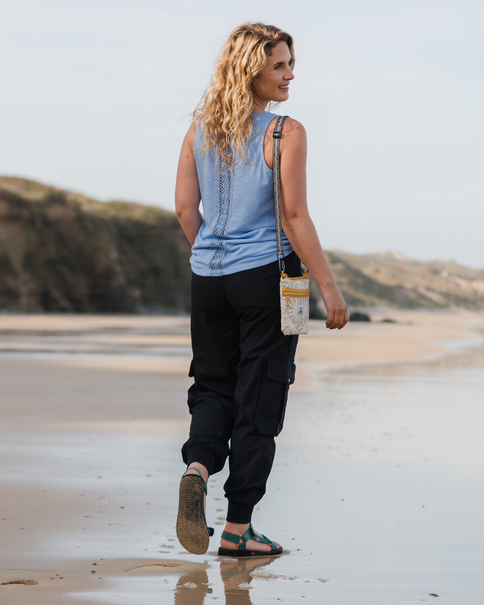 Hydrilla Organic Cotton Trouser - Black - Lifestyle