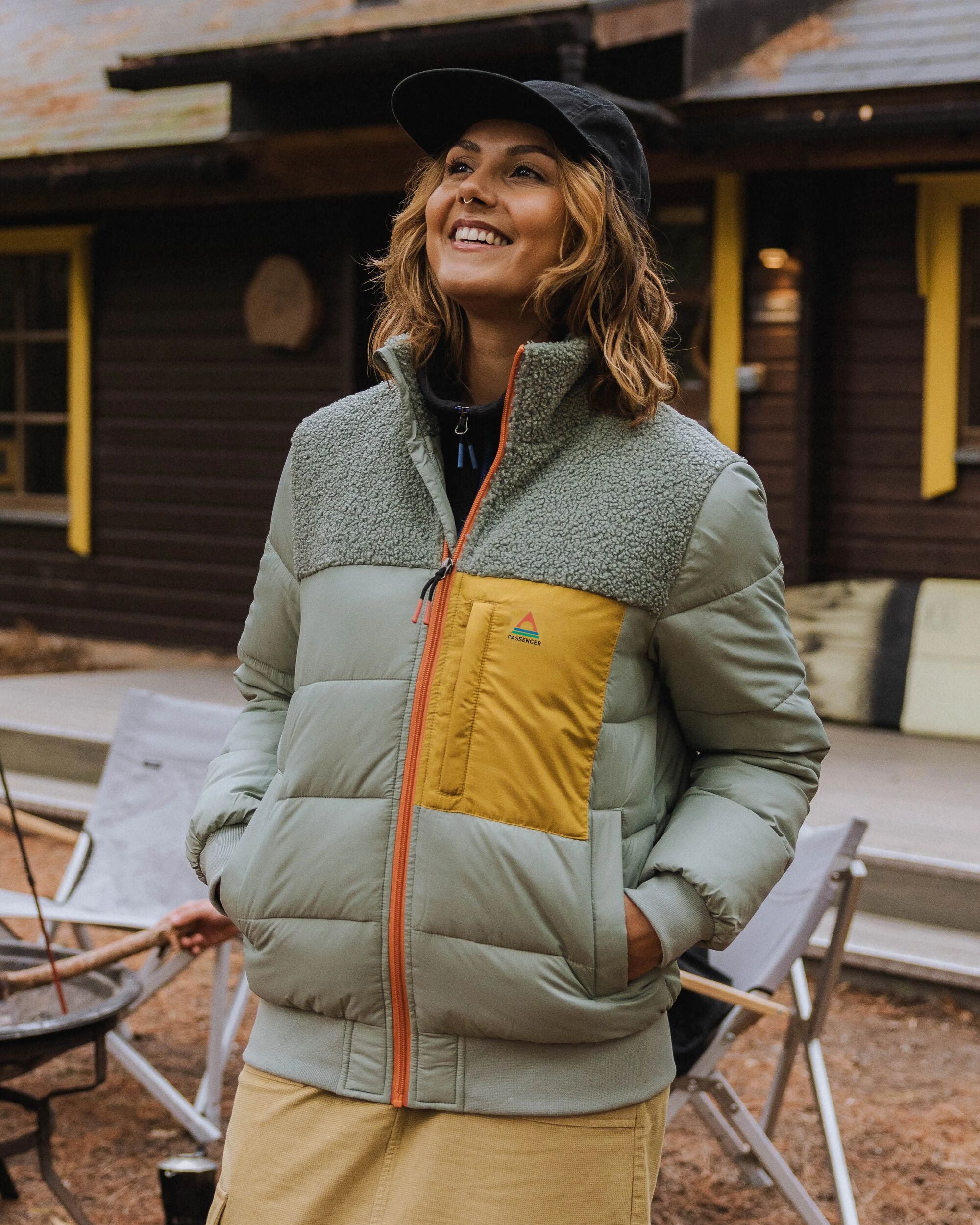 Inspire Recycled Insulated Jacket Pistachio – Passenger