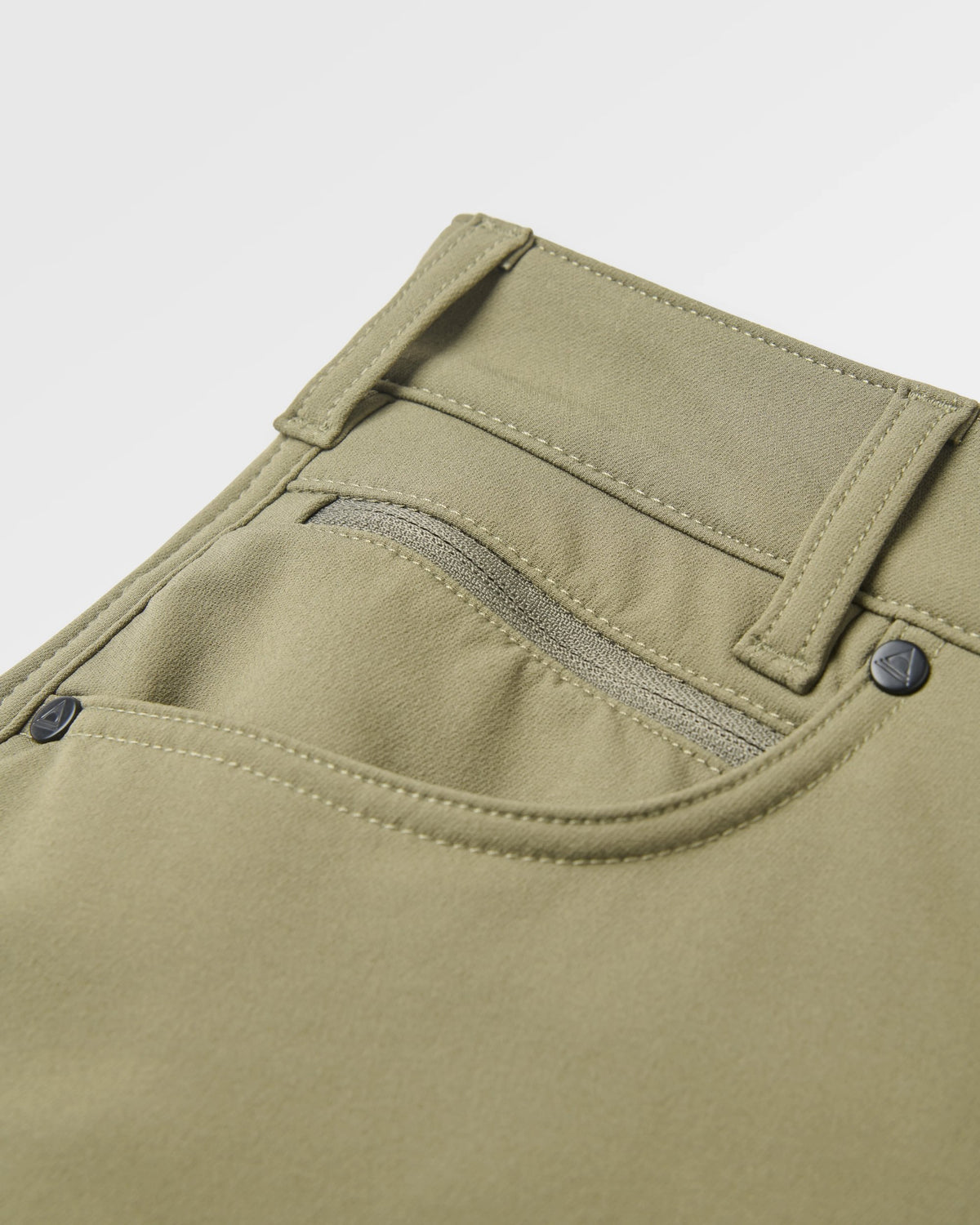 Jasper Outdoor Hybrid Trouser - Dusty Olive - Flatlay