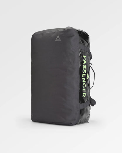 Roamer Recycled 40L Duffel Bag - Black - Flatlay