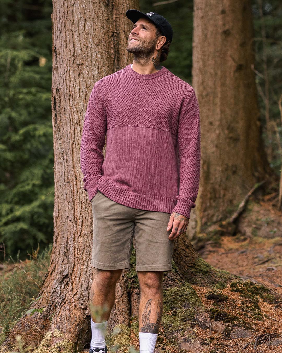 Swell Knitted Jumper - Crushed Berry