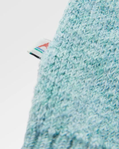 Nettle Recycled Knitted Jumper - Arctic - Flatlay