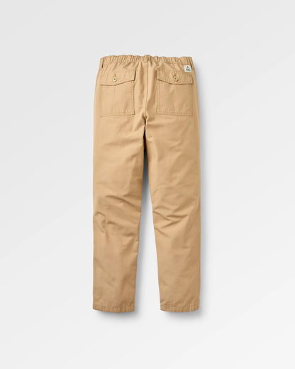 Rif-Raf Organic Cotton Ripstop Trouser - Biscuit - Flatlay