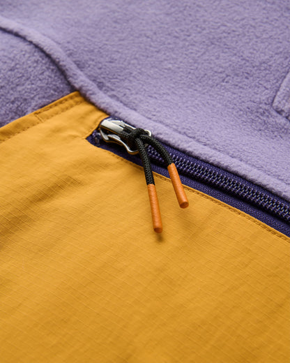 Alexander Recycled Hooded Polar Fleece - Purple Haze
 - Flatlay