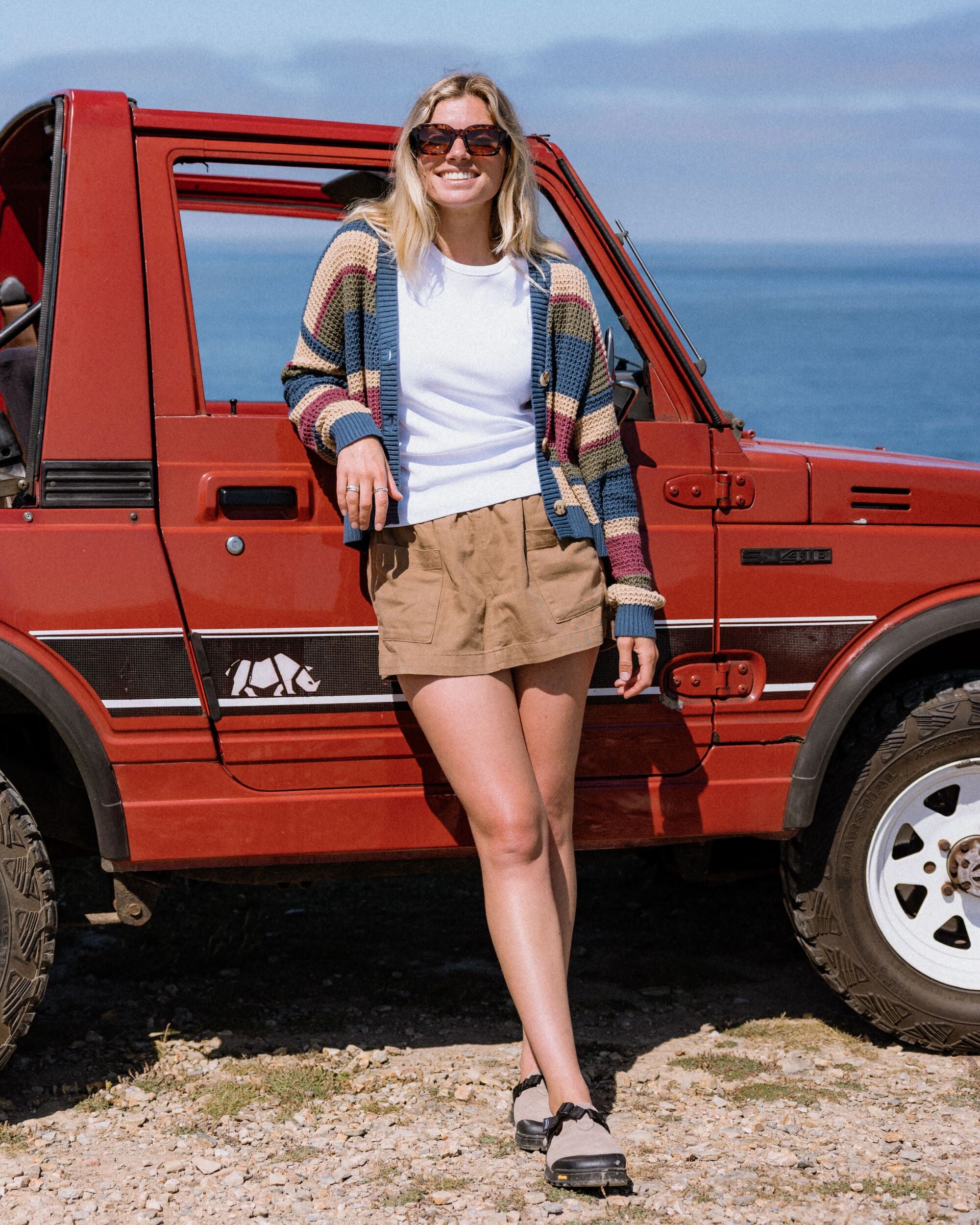 Whirl Lightweight Skort - Caramel - Lifestyle
