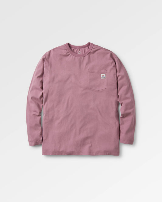 Heritage Recycled Relaxed Fit LS T-Shirt - Grape